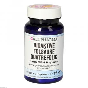 BIOAKTIVE Folsäure Quatrefolic 5 mg GPH Kapseln