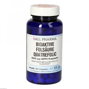 BIOAKTIVE Folsäure Quatrefolic 800 μg GPH Kapseln