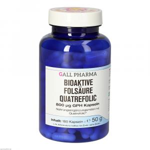 BIOAKTIVE Folsäure Quatrefolic 800 μg GPH Kapseln