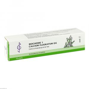 BIOCHEMIE 1 Calcium fluoratum D 6 Creme
