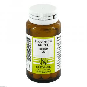 BIOCHEMIE 11 Silicea D 6 Tabletten
