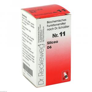 BIOCHEMIE 11 Silicea D 6 Tabletten