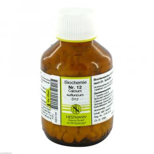 BIOCHEMIE 12 Calcium sulfuricum D 12 Tabletten