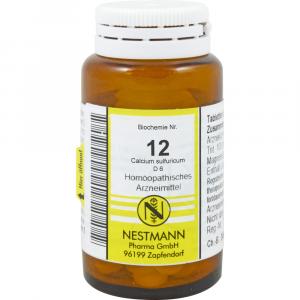 BIOCHEMIE 12 Calcium sulfuricum D 6 Tabletten