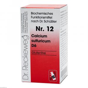 BIOCHEMIE 12 Calcium sulfuricum D 6 Tabletten