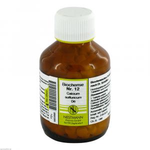 BIOCHEMIE 12 Calcium sulfuricum D 6 Tabletten
