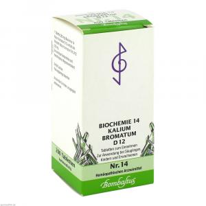 BIOCHEMIE 14 Kalium bromatum D 12 Tabletten