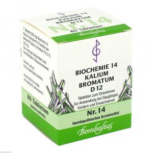 BIOCHEMIE 14 Kalium bromatum D 12 Tabletten
