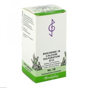 BIOCHEMIE 18 Calcium sulfuratum D 12 Tabletten
