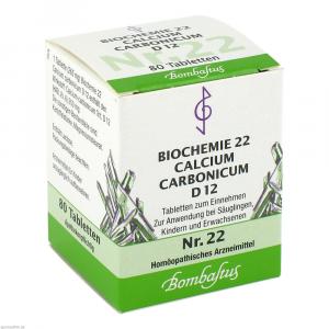 BIOCHEMIE 22 Calcium carbonicum D 12 Tabletten