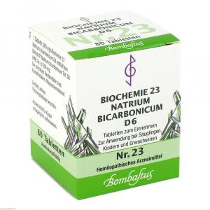 BIOCHEMIE 23 Natrium bicarbonicum D 6 Tabletten