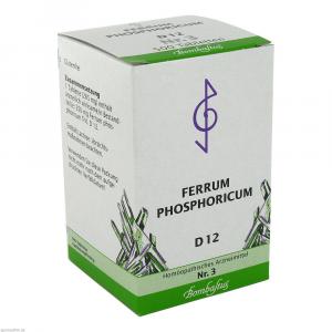 BIOCHEMIE 3 Ferrum phosphoricum D 12 Tabletten
