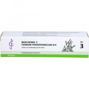 BIOCHEMIE 3 Ferrum phosphoricum D 4 Creme