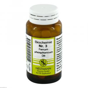BIOCHEMIE 3 Ferrum phosphoricum D 6 Tabletten