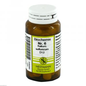 BIOCHEMIE 6 Kalium sulfuricum D 12 Tabletten