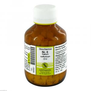 BIOCHEMIE 6 Kalium sulfuricum D 12 Tabletten