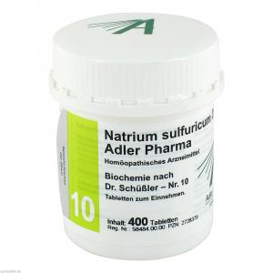 BIOCHEMIE Adler 10 Natrium sulfuricum D 6 Tabl.