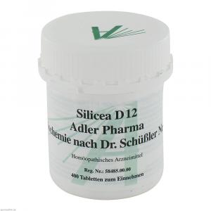BIOCHEMIE Adler 11 Silicea D 12 Tabletten