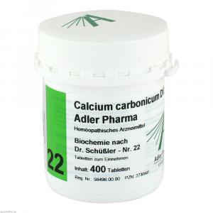 BIOCHEMIE Adler 22 Calcium carbonicum D 12 Tabl.