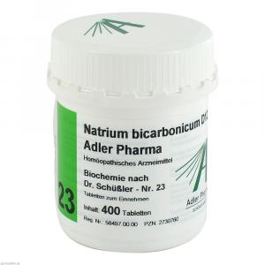 BIOCHEMIE Adler 23 Natrium bicarbonicum D 12 Tabl.