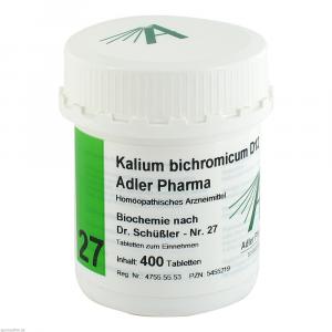 BIOCHEMIE Adler 27 Kalium bichrom D 12 Tabletten