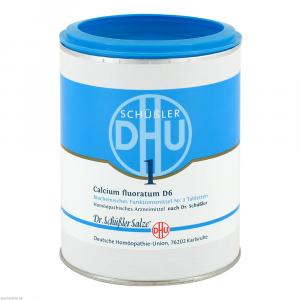 BIOCHEMIE DHU 1 Calcium fluoratum D 6 Tabletten