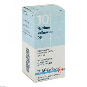 BIOCHEMIE DHU 10 Natrium sulfuricum D 3 Tabletten