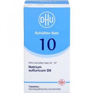 BIOCHEMIE DHU 10 Natrium sulfuricum D 6 Tabletten