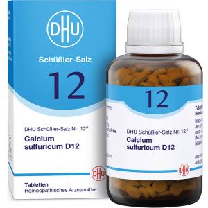 BIOCHEMIE DHU 12 Calcium sulfuricum D 12 Tabletten