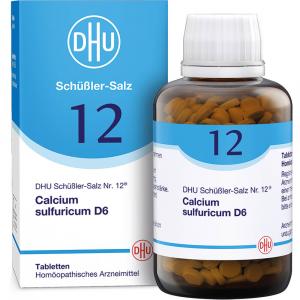 BIOCHEMIE DHU 12 Calcium sulfuricum D 6 Tabletten