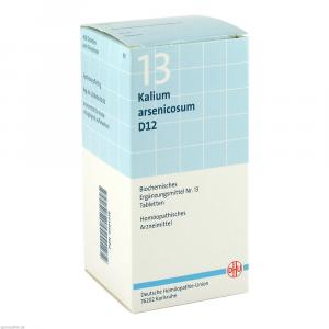 BIOCHEMIE DHU 13 Kalium arsenicosum D 12 Tabletten