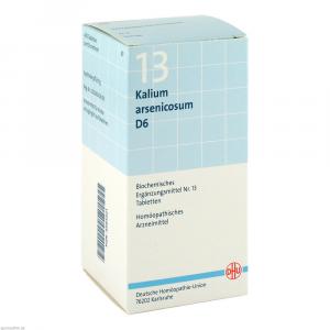 BIOCHEMIE DHU 13 Kalium arsenicosum D 6 Tabletten
