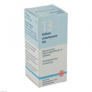 BIOCHEMIE DHU 13 Kalium arsenicosum D 6 Tabletten