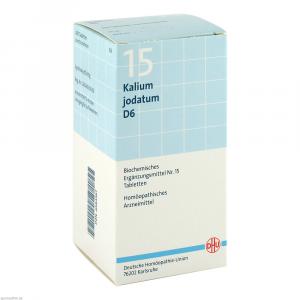 BIOCHEMIE DHU 15 Kalium jodatum D 6 Tabletten