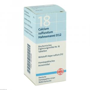 BIOCHEMIE DHU 18 Calcium sulfuratum D 12 Tabletten