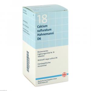 BIOCHEMIE DHU 18 Calcium sulfuratum D 6 Tabletten