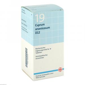 BIOCHEMIE DHU 19 Cuprum arsenicosum D 12 Tabletten