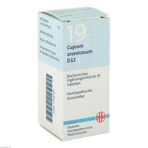 BIOCHEMIE DHU 19 Cuprum arsenicosum D 12 Tabletten