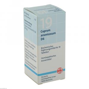 BIOCHEMIE DHU 19 Cuprum arsenicosum D 6 Tabletten