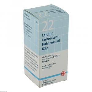 BIOCHEMIE DHU 22 Calcium carbonicum D 12 Tabletten