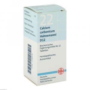 BIOCHEMIE DHU 22 Calcium carbonicum D 12 Tabletten