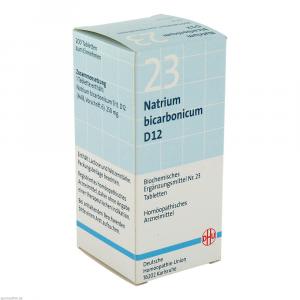BIOCHEMIE DHU 23 Natrium bicarbonicum D 12 Tabl.