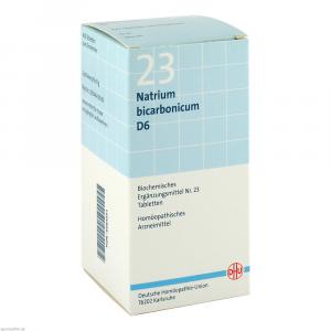 BIOCHEMIE DHU 23 Natrium bicarbonicum D 6 Tabl.