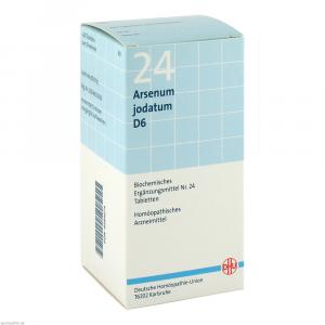 BIOCHEMIE DHU 24 Arsenum jodatum D 6 Tabletten