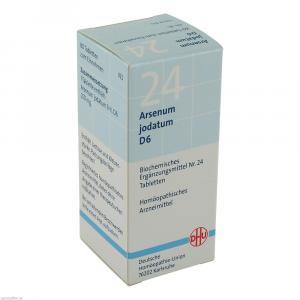 BIOCHEMIE DHU 24 Arsenum jodatum D 6 Tabletten