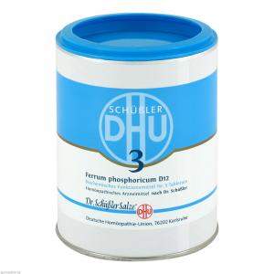 BIOCHEMIE DHU 3 Ferrum phosphoricum D 12 Tabletten
