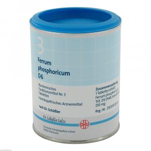 BIOCHEMIE DHU 3 Ferrum phosphoricum D 6 Tabletten