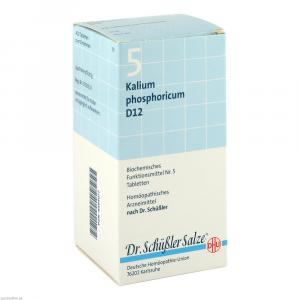 BIOCHEMIE DHU 5 Kalium phosphoricum D 12 Tabletten