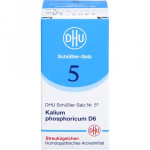 BIOCHEMIE DHU 5 Kalium phosphoricum D 6 Globuli