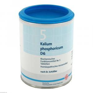 BIOCHEMIE DHU 5 Kalium phosphoricum D 6 Tabletten